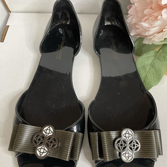 JELLY SANDALS WITH BOW ACCENT - Picture 2 of 6